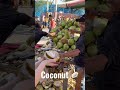 coconut 🥥 at delhi streets coconut india delhi