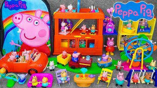 93 Minutes Satisfying with Unboxing Cute Peppa Pig Back Pack Toys Collection ASMR | Review Toys