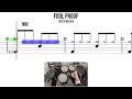 F O O L P R O O F  Justin Wilder🥁 Hard Beginner Version