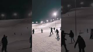 Mustavuori ski resort in Tampere Finland like and subscribe to my channel.