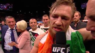 UFC 189: Conor McGregor and Chad Mendes Octagon Interviews