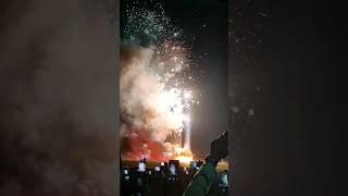 കേരളത്തിലെ ഏറ്റവും വലിയ വെടിക്കെട്ട്‌ 🤯😵 #fireworks #വെടിക്കെട്ട് #nenmaravela #kerala