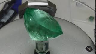 63.75 Ct Certified Huge Biggest Colombian Emerald (IGL\u0026I  www.igli.in)