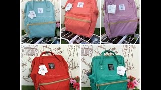 ANELLO POLYESTER CANVAS RUCKSACK รุ่นคลาสสิค