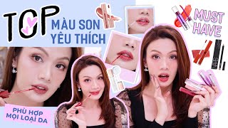 Top màu son must have phù hợp với mọi loại da | Luna Dao's best Lipsticks in 2022