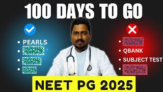 NEET PG STRATEGY 2025 - PART 2 - by Dr. RMD