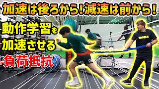 【フットワーク】気合いだけでキレは上がらない！切り返しや加速、減速をシームレスに行うトレーニング方法