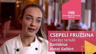 Tanulóként kezdtem a Danubiusnál – Csepeli Fruzsina, cukrász tanuló - Danubius Hotels Group