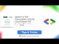 Speech to Text Transcription with the Cloud Speech API | GDGoC MAKAUT | #gsp048