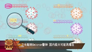 【卫长敲响Omicron警钟  国内极大可能再爆发】 [20220102]