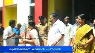 Pinarayi Vijayan Visits TP Case Convict Kunjanandan in Kannur Central Jail