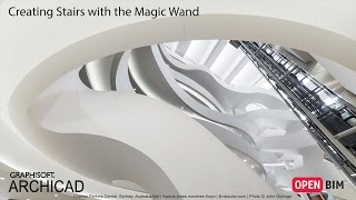 ARCHICAD 21 - Creating Stairs with the Magic Wand