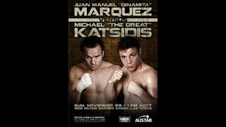 Juan Manuel Marquez vs Michael Katsidis Nov 27, 2010 HBO/Int'l English Feed Commentary 720p 60FPS