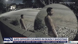 San Jose police officer cleared in deadly shooting