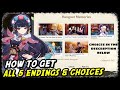 Yun Jin's Hangout Event All 5 Endings & All Choices | Genshin Impact |