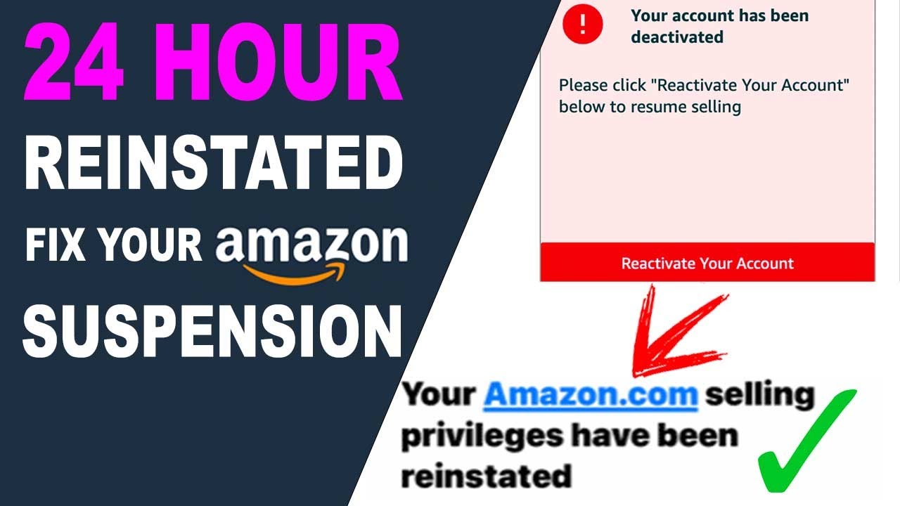 AMAZON ACCOUNT DEACTIVATED | How To FIX Verification & Multiple Account ...