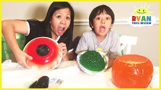 Halloween Gummy Food vs Real Food challenge!