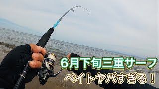 【 サーフ釣り 】サーフは楽しいね〜!!勝負はこれからだ?!IN 津サーフ