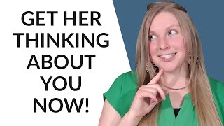 HOW TO GET A WOMAN TO THINK ABOUT YOU NON-STOP 😏 (5 POWERFUL WAYS!)