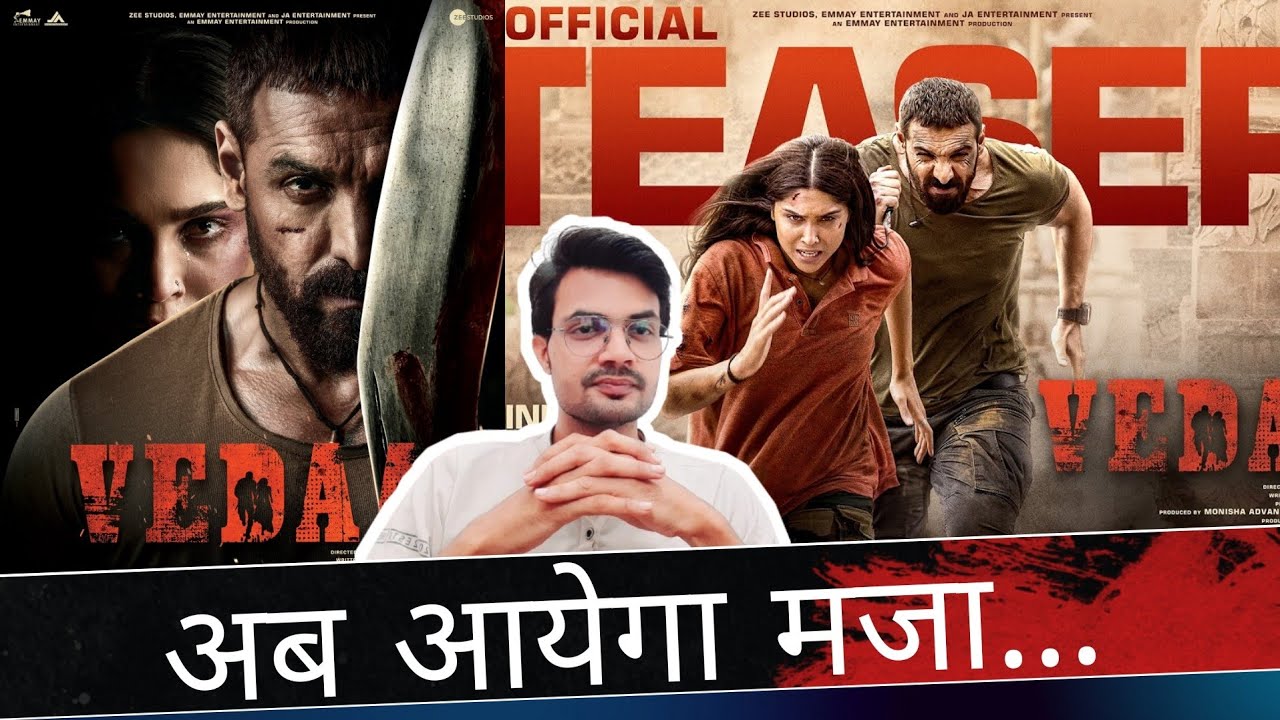 Vedaa Official Teaser REVIEW By NiteshAnand | John Abraham I Sharvari ...