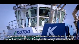 E-KOTUG, the first hybrid Rotortug!