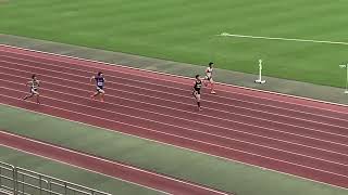 【2022.7.3大分市陸上競技選手権】男子100m予選3組