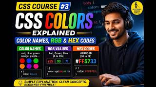 CSS Colors Explained with NVDA | Color Names, RGB & HEX Codes | CSS Course #3 #technicaldna #css