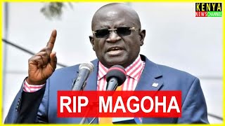 GEORGE MAGOHA ADVICE TO PARENTS SHOWS HOW WISE HE WAS