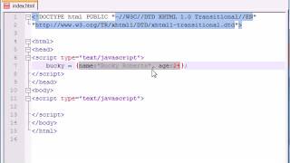 Beginner JavaScript Tutorial 26 Object Initializers