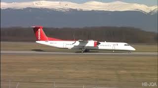 De Havilland DHC8 baboo HB-JQA