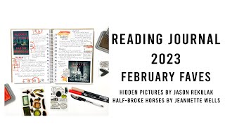 Reading Journal | February Favorite Book | Scrapbooking