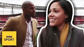 The NFL Show's Osi Umenyiora meets Arsenal's Alex Scott | BBC Sport