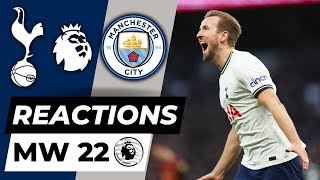 HARRY KANE BREAKS SPURS RECORD IN HUGE WIN | Tottenham 1 - 0 Man. City | Match Reactions