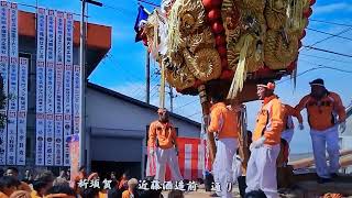 新居浜太鼓祭り 令和元年  新須賀太鼓台  喧嘩の後!宮入!