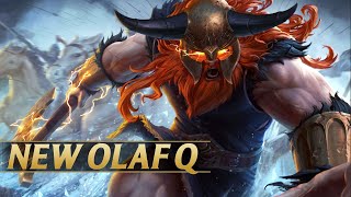 NEW OLAF Q EFFECT - League of Legends
