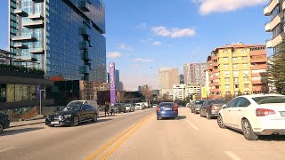 Ankara [4k60fps], Çukurambar ve Yakınlarında Sürüş - Driving Around Cukurambar and Neighborhood