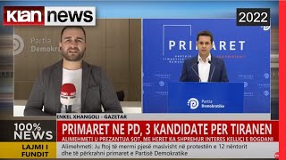 Klan News - Primaret në PD, 3 kandidatë për Tiranën