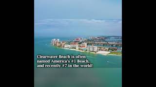 Clearwater Beach, Florida drone footage  #youtubeshorts