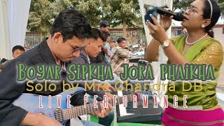 Boyar Sipkha Jora phaikha ll Solo by Mrs #ChandraDB ll Please Subscribe Channel👉 BHB Borok Hambai