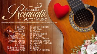 Top 100 Legendary Instrumental Guitar Love Songs Of All Time 🎸 Relaxing Guitar Music