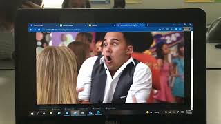 Carlos meets Alexa Vega for the first time