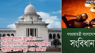 জুডিশিয়াল ক্যু কি? বাংলাদেশে কতবার হয়েছিল জুডিশিয়াল ক্যু এর চেষ্টা? what is a judicial coup?