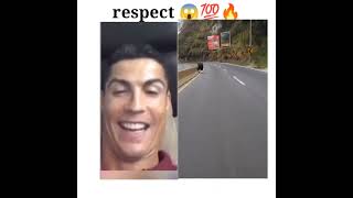 Ronaldo reaction video Ronaldo Reacts #ytshorts #reaction #respect #cr7fans #cristiano #feed