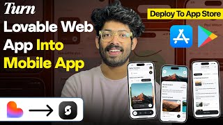 Turn Lovable Web App Into Mobile App & Publish To App Store (Shared Database) - OnSpace AI