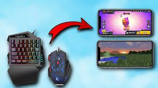 Telefona Klavye Mouse Nasıl Bağlanır ?? Nasıl Oyun Oynanır ?? (Brawl Stars - Minecraft)