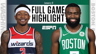 Washington Wizards vs. Boston Celtics [FULL GAME HIGHLIGHTS] | NBA on ESPN