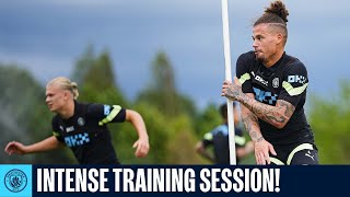 INTENSE TRAINING SESSION! | Man City Training Video