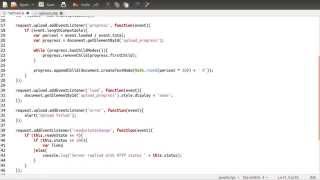 JavaScript Tutorials Upload file with Ajax - Part 4/5