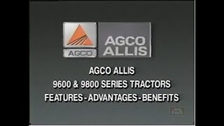 AGCO ACGO ALLIS 9600 \u0026 9800 POWERSHIFT TRACTORS