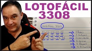 Lotofácil 3308 Fechamento e Jogos Prontos